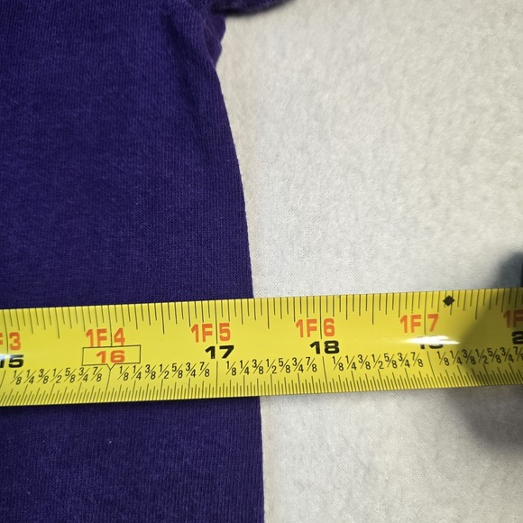 Vtg 90s Hilton Head Island T Shirt S Purple Sea Life Dolphin Sunset Graphic Tee - Picture 6 of 7